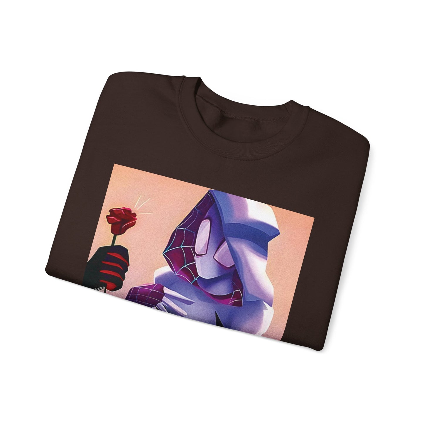 Gwen Stacy Graphic Unisex Crewneck Sweatshirt, Casual, Streetwear Style