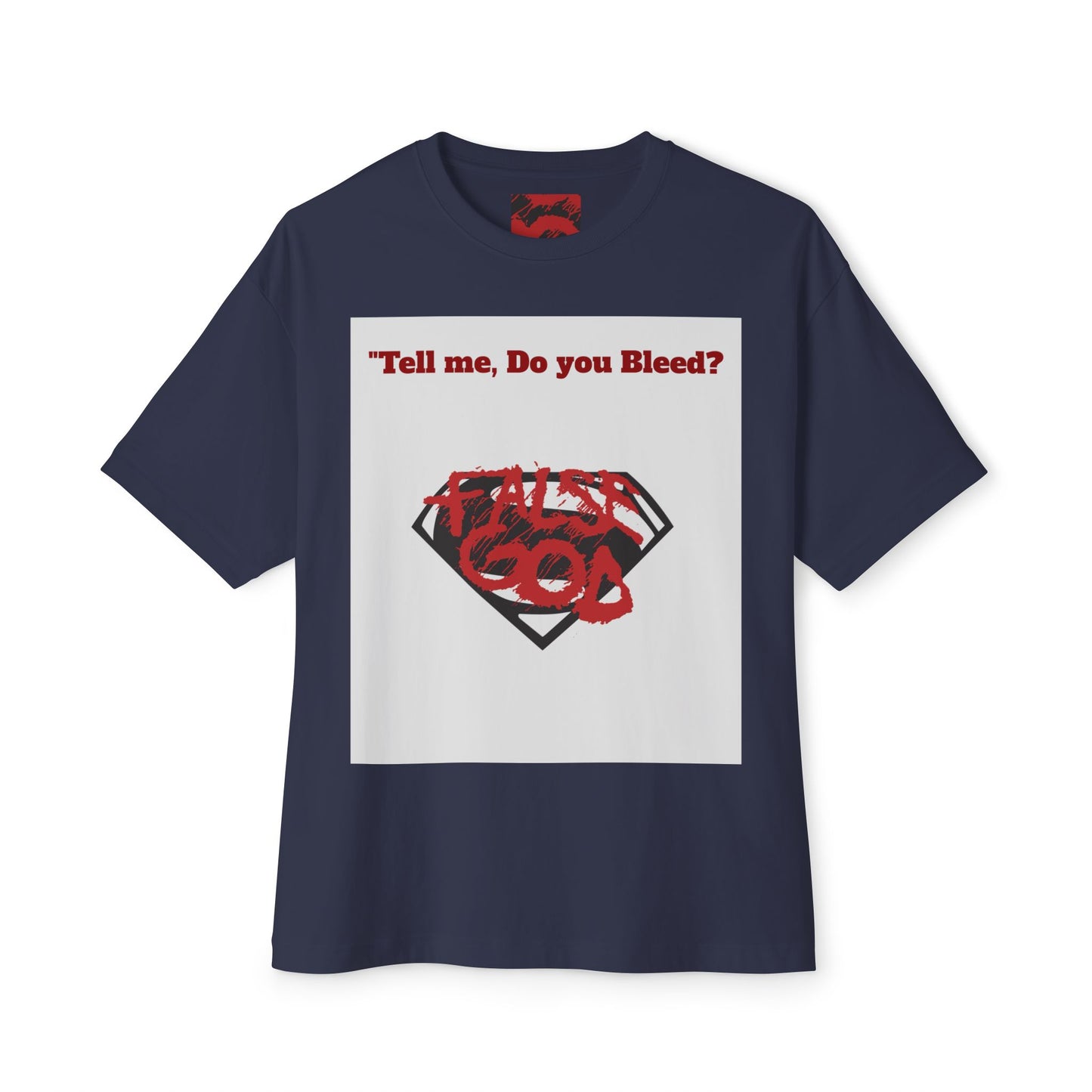 Superman Graphic Tee - Unisex Oversized Boxy Shirt, Casual Wear, Everyday Comfort