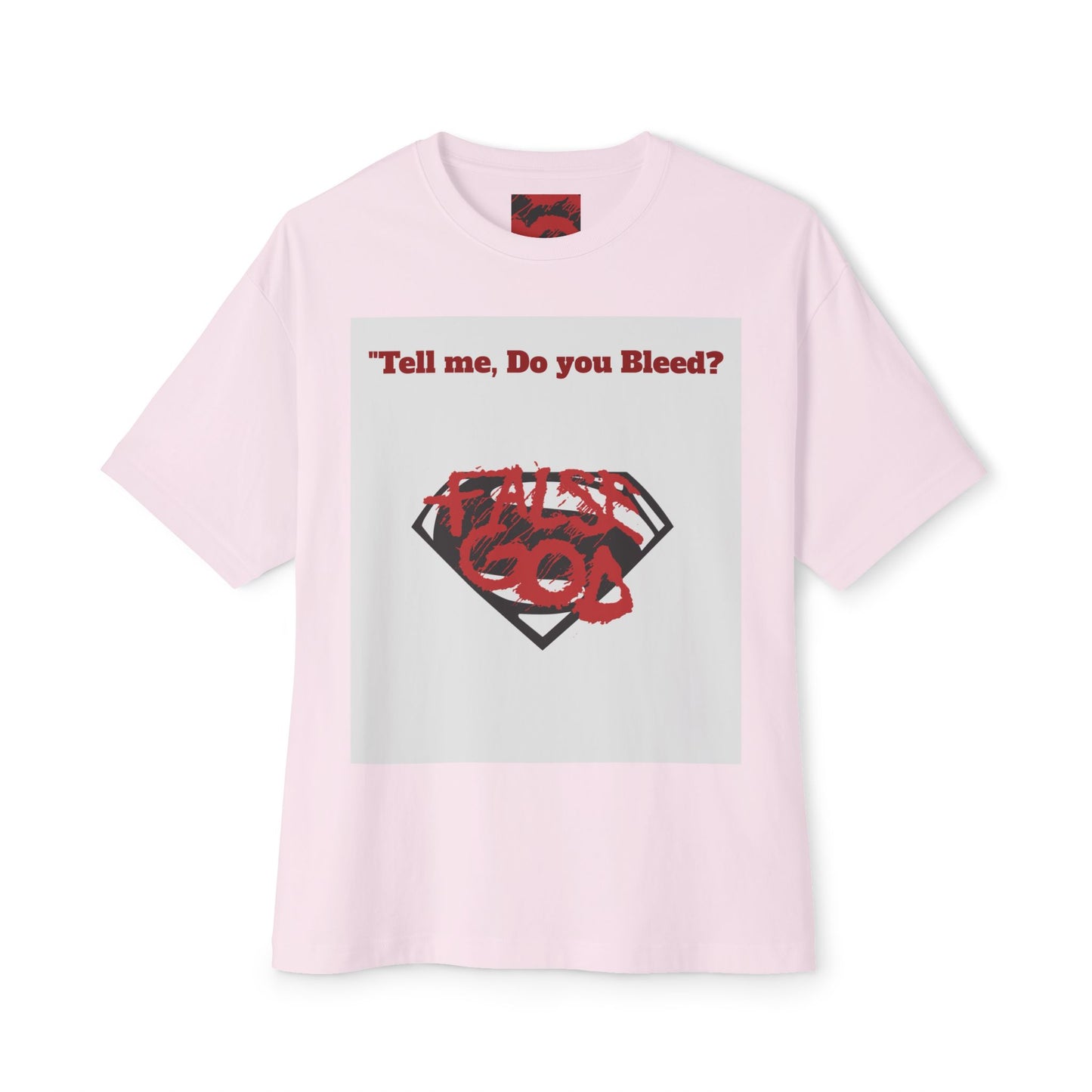 Superman Graphic Tee - Unisex Oversized Boxy Shirt, Casual Wear, Everyday Comfort