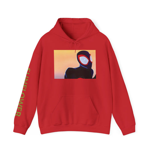 Special Red Unisex Hooded Sweatshirt with Unique Design, Graphic Hoodie for Casual Wear, Streetwear