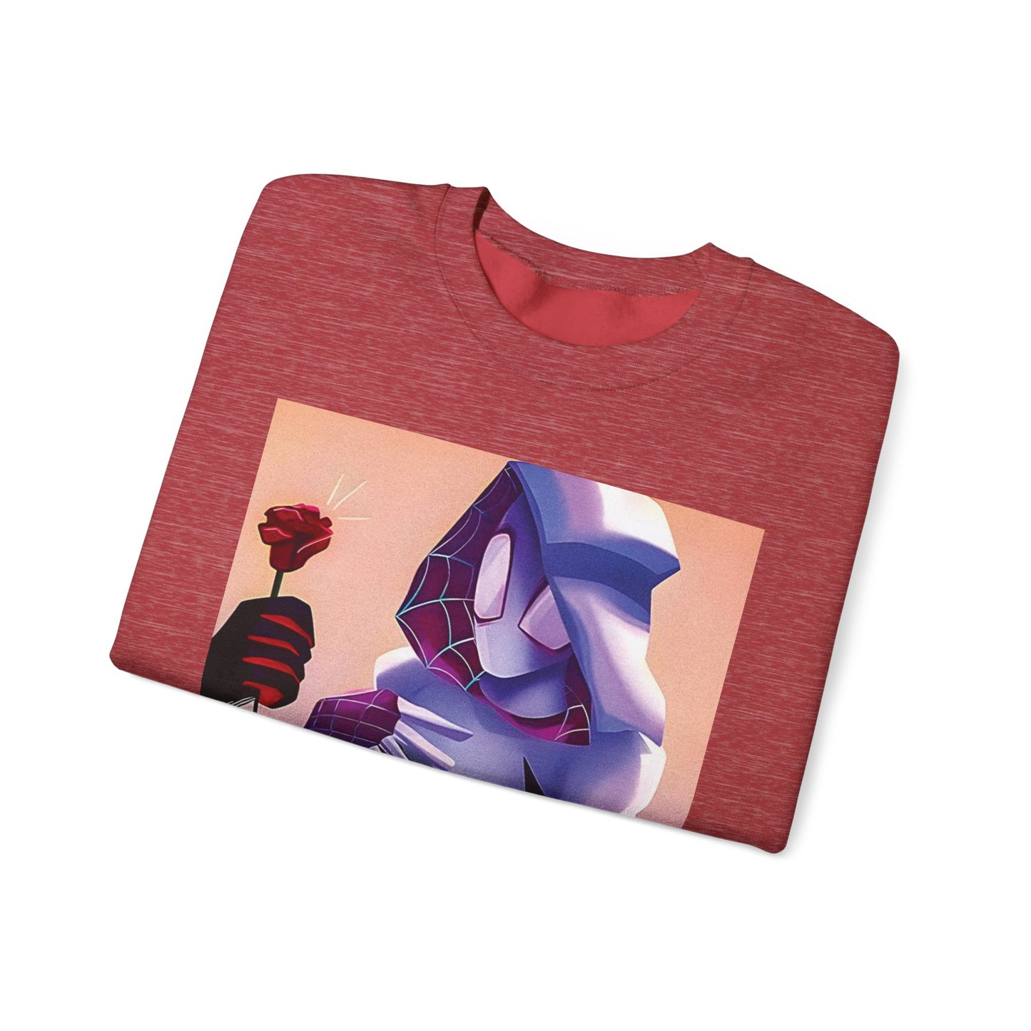 Gwen Stacy Graphic Unisex Crewneck Sweatshirt, Casual, Streetwear Style