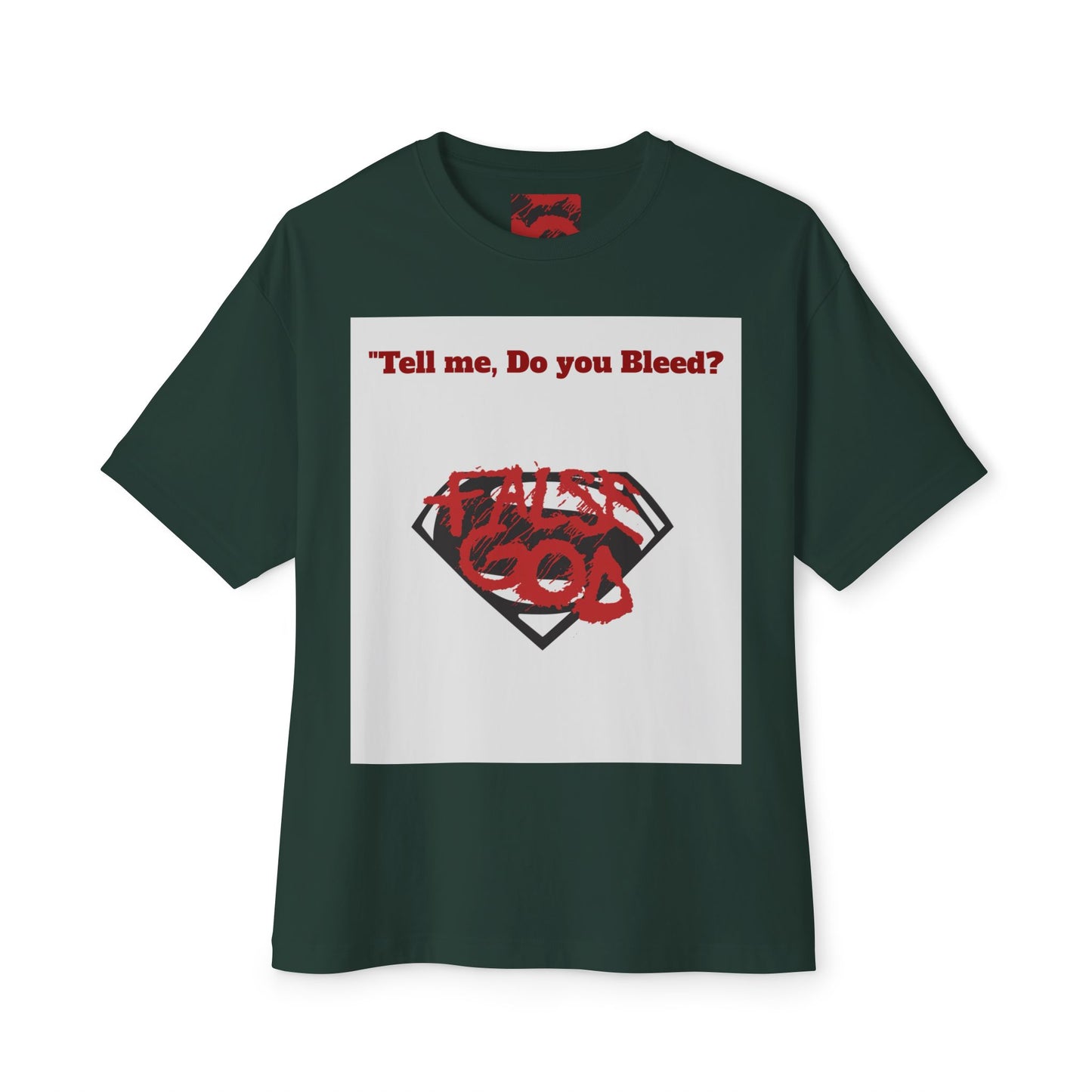 Superman Graphic Tee - Unisex Oversized Boxy Shirt, Casual Wear, Everyday Comfort