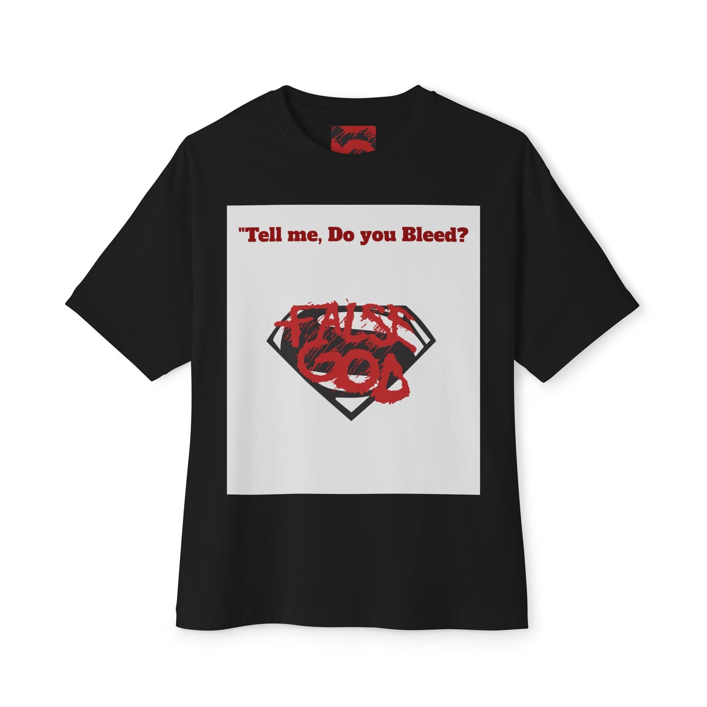 Superman Graphic Tee - Unisex Oversized Boxy Shirt, Casual Wear, Everyday Comfort