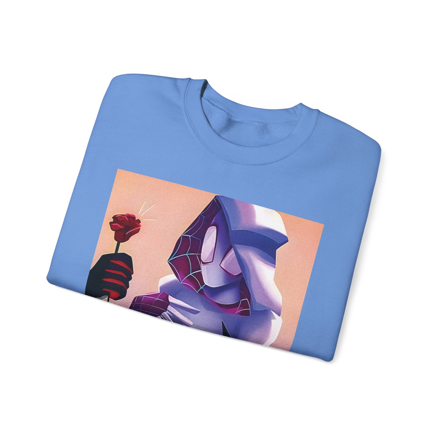 Gwen Stacy Graphic Unisex Crewneck Sweatshirt, Casual, Streetwear Style