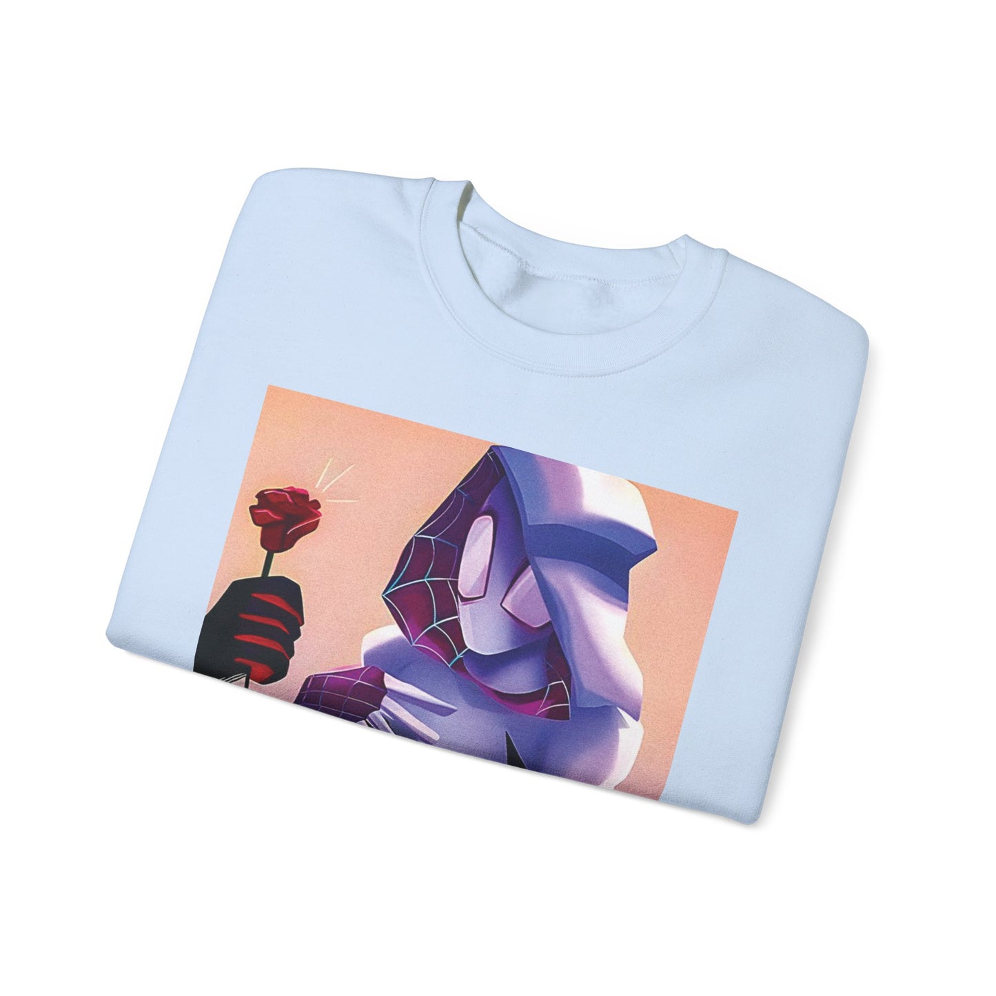 Gwen Stacy Graphic Unisex Crewneck Sweatshirt, Casual, Streetwear Style